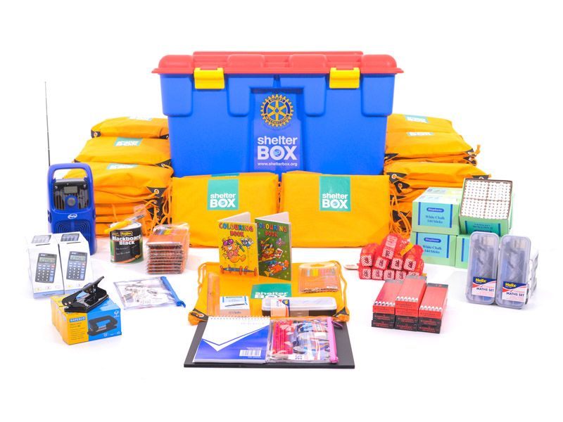 SchoolBox education after a disaster ShelterBox NZ