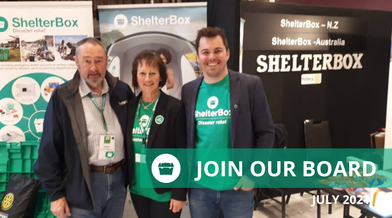 ShelterBox NZ Join our Board